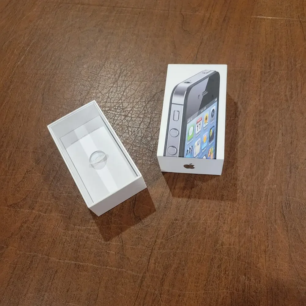 Box only Apple iPhone 4s Black 16GB A1387 Empty box only